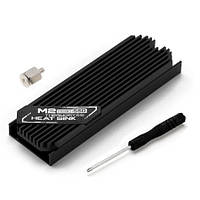 Алюминиевый радиатор охлаждение M.2 SSD Heatsink 2280 NVME NGFF SSD 76mm