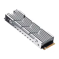 Алюминиевый радиатор охлаждение M.2 SSD Heatsink 2280 NVME NGFF SSD Final Cool Pro Silver