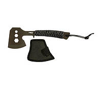 Сокира польова Neo Tools, рукоятка сталева з паракордом, 3 отвори відкручування гвинтів M10, M13,