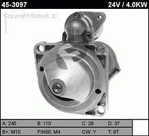 Стартер CS1248, 24V-4.0kW, на Iveco 120-E15