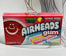 Жувальна гумка без цукру AIRHEADS Gum Raspberry lemonade