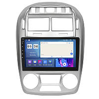 Штатна магнітола Lesko для Kia Cerato I 2003-2007 екран 9" 4/64 Gb CarPlay 4G Wi-Fi GPS Prime КіА Церато