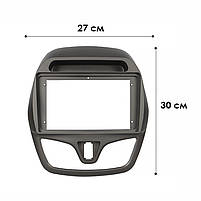 Перехідна рамка 9" Lesko Chevrolet Spark Beat 2015-2018 (7035) Шевроле Спарк 5 шт., фото 3