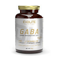 Амінокислота Evolite Nutrition GABA 375 mg, 180 вегакапсул