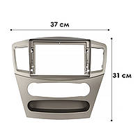 Перехідна рамка 9" Lesko Mitsubishi Galant 2004-2010 (6510) Мітсубіші 5 шт., фото 3