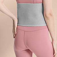 Спортивний пояс AOLIKES HY-7971 Gray L корсет з кишенею 6 шт., фото 4