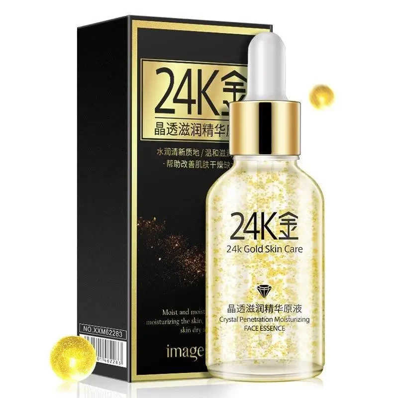 Антивікова сироватка з гіалуроновою кислотою і золотом 24K GoldZen No24К 30 мл