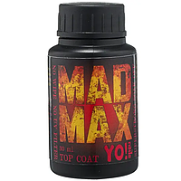 Супер стойкий топ без липкого слоя Yo! Nails Mad Max без UV фильтров, 30 мл