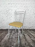 Стілець "Софія" сірий каркас, для кухні, кафе, барів, їдальні, кухонний, фото 2