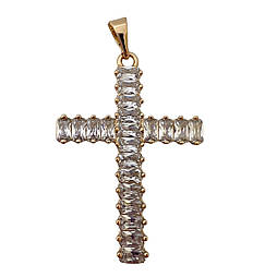 Хрестик xuping. 50x30 мм. 18 к