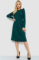 Платье классическое нарядное, цвет зеленый, 102R343