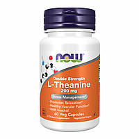 NOW L-Theanine 200 mg 60 vcaps