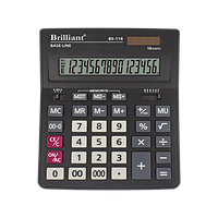 Калькулятор настільний BS-116 16 р., 2-пит