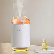 Дифузор-зволожувач повітря з кристалами сольового каменю та LED-підсвіткою на 250 мл, фото 6