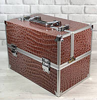 Б'юті кейс алюмінієва валіза з ключем для майстра