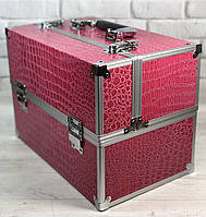 Б'юті кейс алюмінієва валіза з ключем для майстра