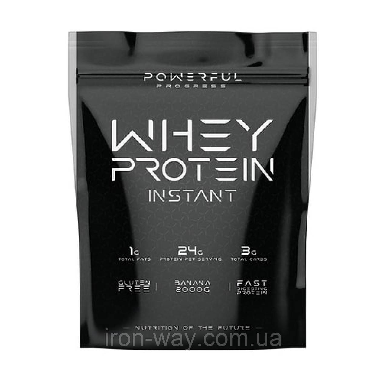 POWERFUL PROGRESS 100% Whey Protein Instant 2000g Strawberry