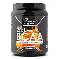 BCAA 2:1:1 + Glutamine - 500g Orange