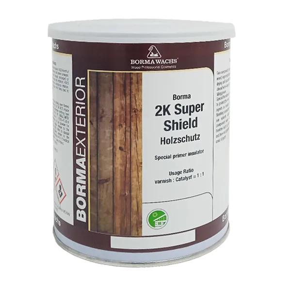 Індустрійний барєрний грунт двокомпоненти Borma Wachs SUPER SHIELD 2K, 2 л, фото 1