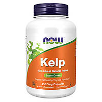 NOW Kelp 325mcg Of Natural Lodine - 250 vcaps