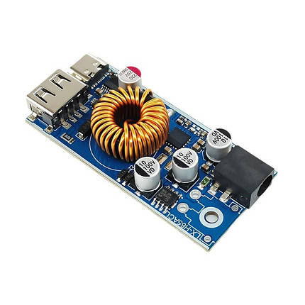 Стабілізатор/перетворювач понижувальний, USB-перетворювач, 12-96В-5В, QC2.0 QC3.0, фото 2