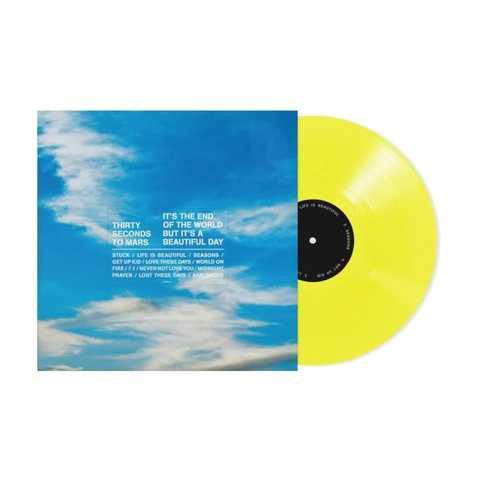 Thirty Seconds to Mars - It's The End Of The World But It's A Beautiful Day (Neon Yellow Vinyl) - фото 2 - id-p1982291630