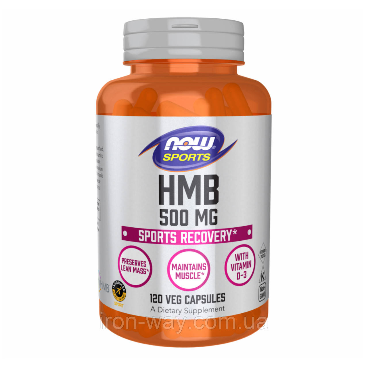 NOW HMB 500 mg 120 vcaps