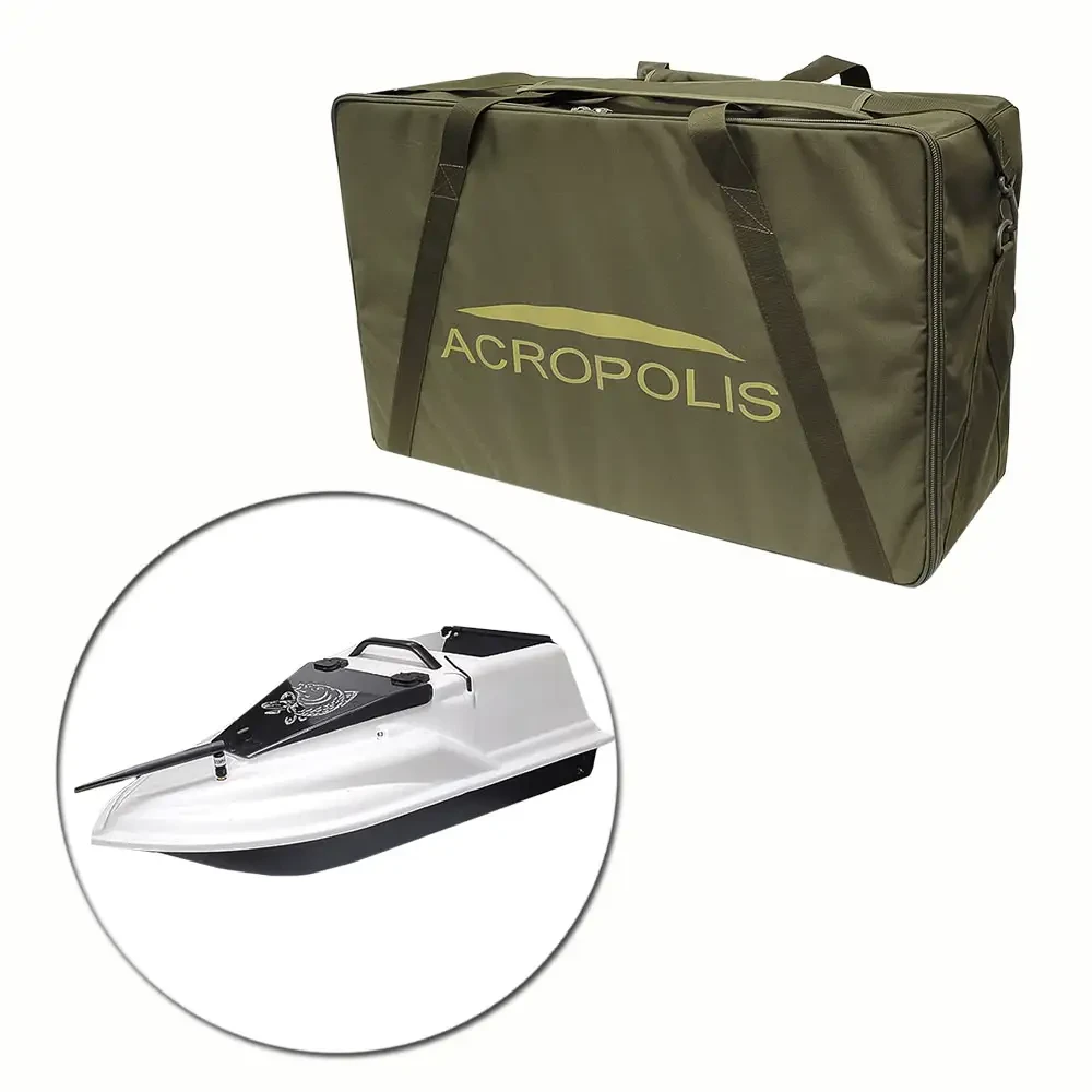 Сумка спінінгіста на пояс ACROPOLIS СДС-4 чорна, фото 1