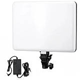 Світлодіодна прямокутна лампа для фото відео зйомки штатив 2м LED Ra95+ портативний прожектор -PL-26T,білий, фото 2