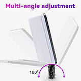 Світлодіодна прямокутна лампа для фото відео зйомки штатив 2м LED Ra95+ портативний прожектор -PL-26T,білий, фото 5