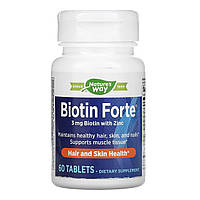 Nature's Way Biotin Forte 3 mg 60 tabs