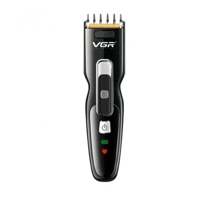 Професійна бездротова машинка тример для стрижки волосся VGR V-040 Al, фото 1