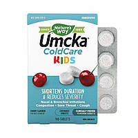 Nature's Way Umcka Coldcare Cherry Kids 10 chew tabs