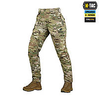 Тактические женские штаны M-Tac мультикам рип стоп полевые армейские штаны Aggressor Lady MC 34/34