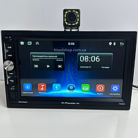 Універсальна магнітола Pioneer 2Din екран 7" Автомагнітола 2+32Gb Android 14+ + КАМЕРА 12 LED