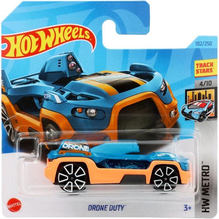Машинка Хот Вілс 1:64 DRONE DUTY колекція Metro Hot Wheels Mattel HKJ70