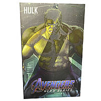 Іграшкова фігурка герой Hulk Avengers Marvel Халк іграшка Месники, рухливі частини, пластик, 30*8*16см (W 26 A), фото 6