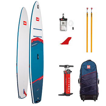 Сапборд Red Paddle Co Sport+ 14'0" MSL 2024 — надувна дошка для САП серфінгу, sup board