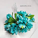 Бутоньєрка "Хризантеми" 2,3 см тіффані (10 шт), фото 2