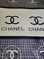 Плед 160*200 CHANEL серый