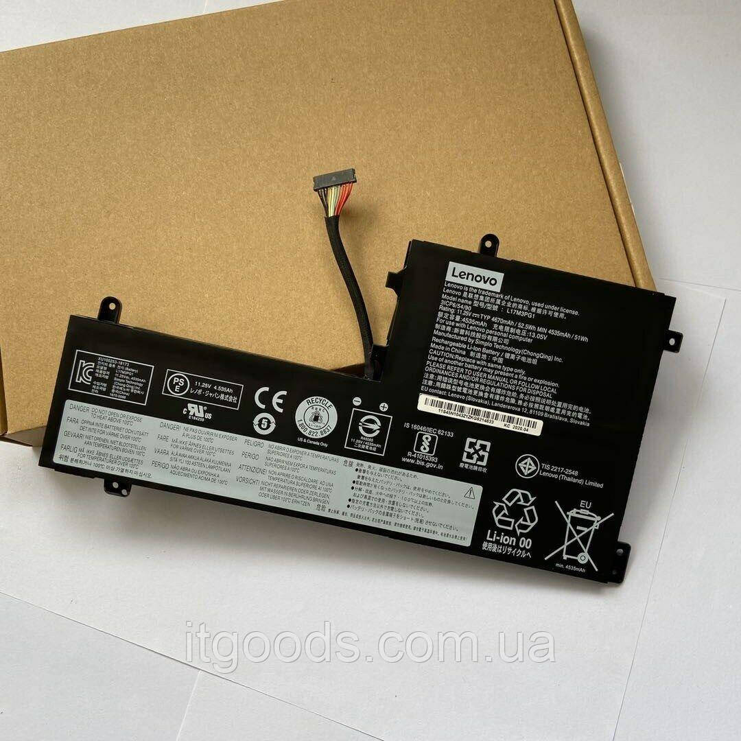 Акумулятор / АКБ / батарея Оригінал Lenovo L17C3PG1 L17L3PG1 L17M3PG1 L17M3PG3 для Legion Y530 Y540 Y7000