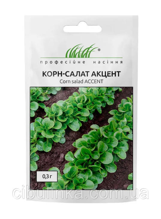 Салат корн Акцент Enza Zaden/Нідерланди 0,3 г, фото 1