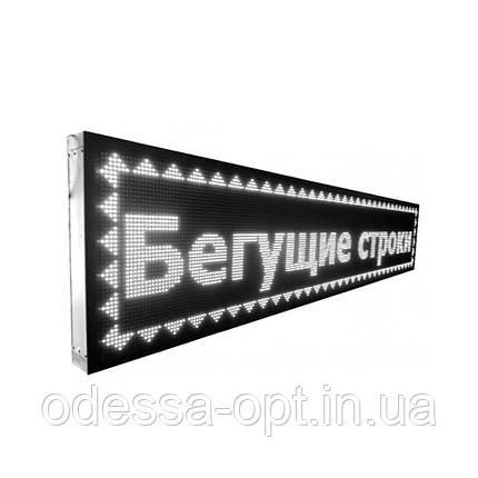 Вуличний світлодіодний рядок, програмований, 167*40 White (білі LED діоди), фото 3