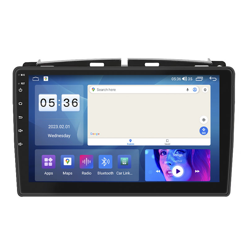 Магнітола 9" Lesko для Fiat 500 II Рестайлінг 2015-н. IPS 4/64Gb CarPlay 4G Wi-Fi GPS Prime 1шт