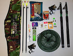 Готовий НАБІР ДЛЯ РИБОЛОВЛІ 16в1 (оновлений)