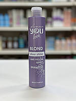 Шампунь для нейтралізації жовтизни - You Look Professional Blond Silver Shine Shampoo 250мл