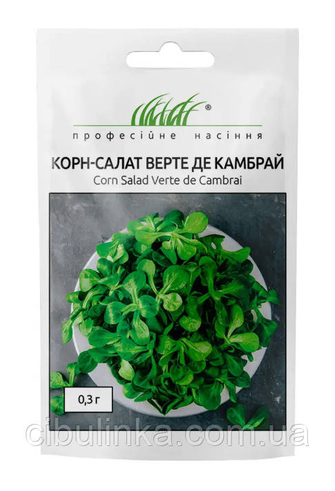 Салат корн Верте де Камбрай Професійне насіння 0,3 г, фото 1