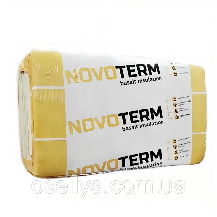 Мінеральна вата NOVOTЕRM ЛАЙТ 30 (1000х600х50 мм 7,2 м.кв.yпак.) (ID ...