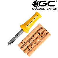 Сверло с пробковыми палочками GC G.Carp Bait Drill & Corks 6 мм