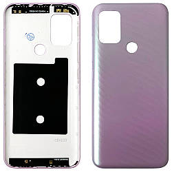 Задня кришка Motorola Moto G10 XT2127 (фіолетова Iridescent Pearl Оригінал)
